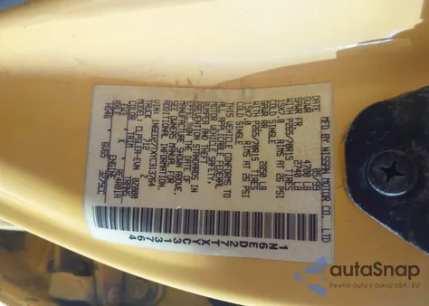 2000 Nissan Frontier Se-V6/Xe-V6 from USA, damaged, VIN 1N6ED27TXYC313764